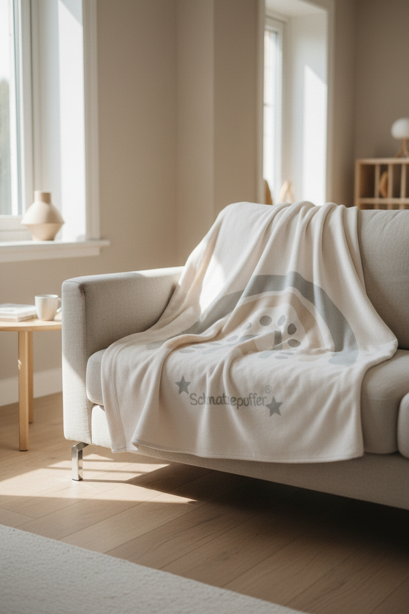 Couverture arc-en-ciel 150×200 cm | Ibena by Schmatzepuffer®