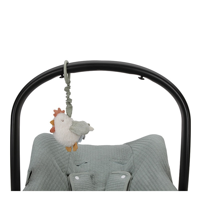Zittertier Huhn Little Farm – Vibrationsspielzeug für Babys ab Geburt