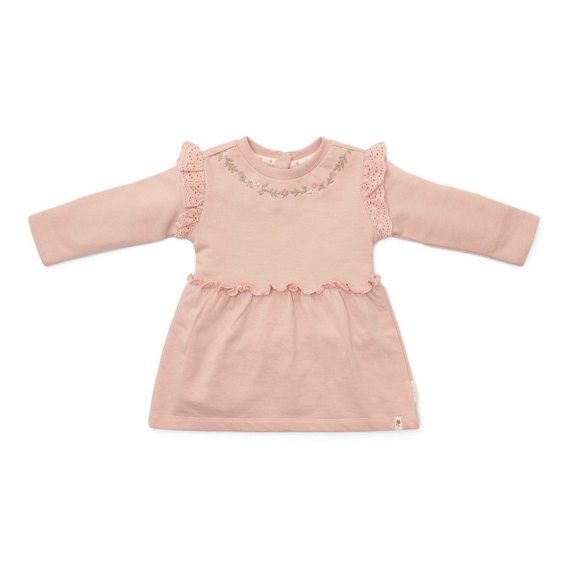 Long-sleeved dress Soft Rose – Little Farm | Little Dutch