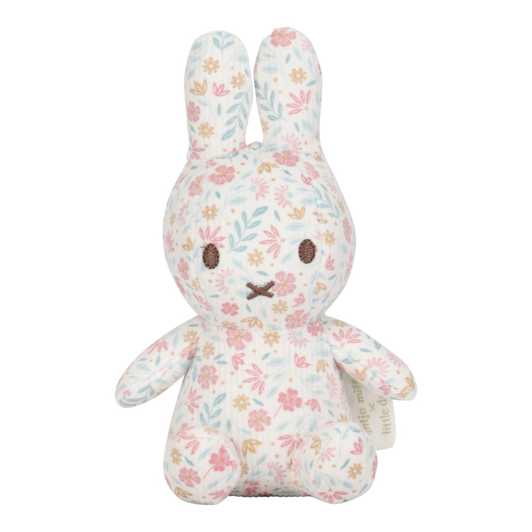 Kuscheltier Hase Lucky Blossom all-over-print, 15 cm x Miffy