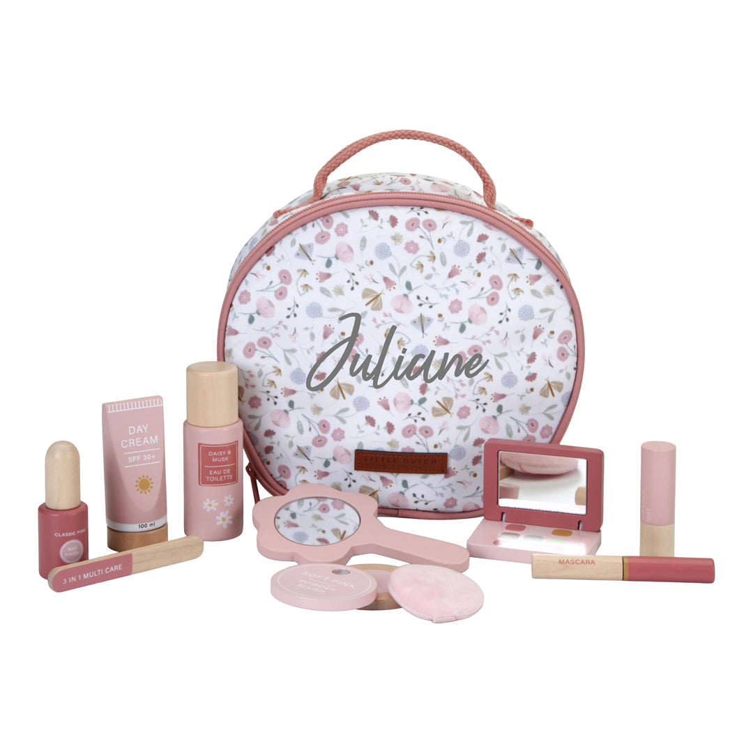 Trousse de maquillage Fleurs et Papillons