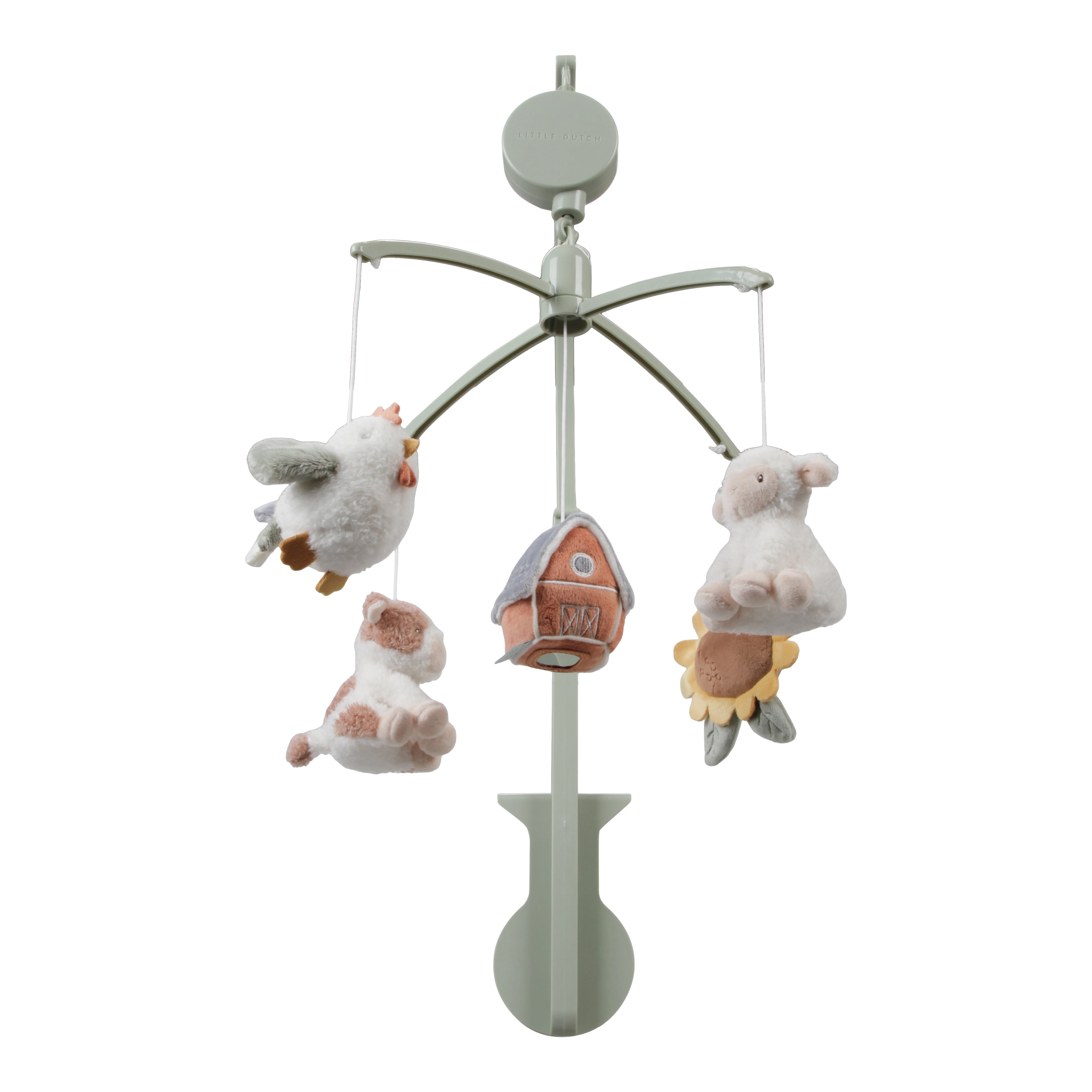 Personalisierbares Musik-Mobile Little Farm mit Namen by Schmatzepuffer®
