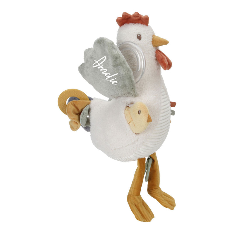 Activity animal chicken 25 cm Little Farm