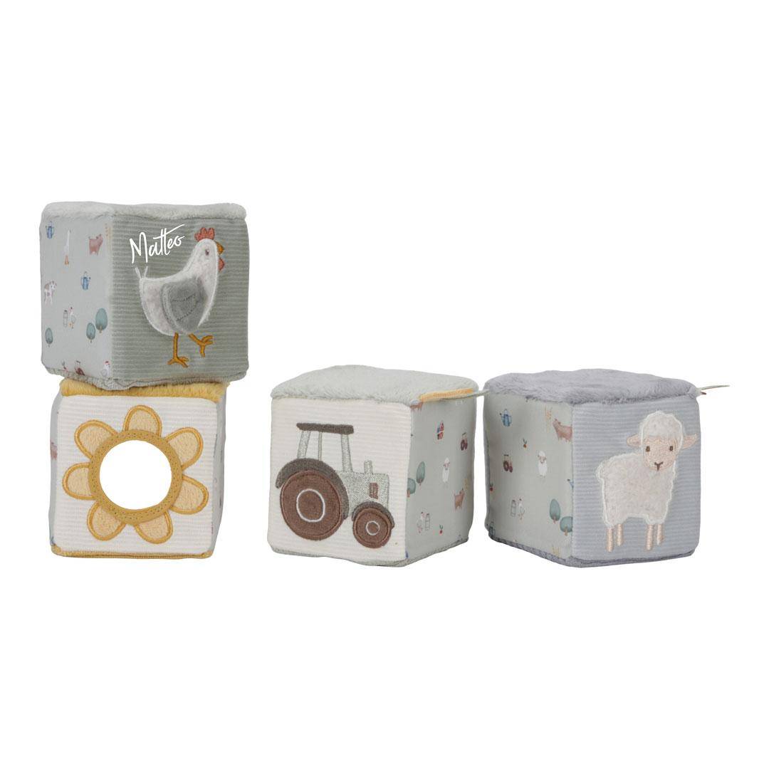 Little Farm Fabric Dice Set