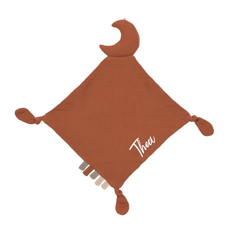 Comforter GOTS moon, rust red | Casual