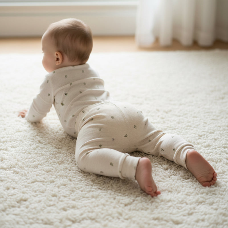 Leggings Feuilles Vertes - Petite Ferme | Little Dutch