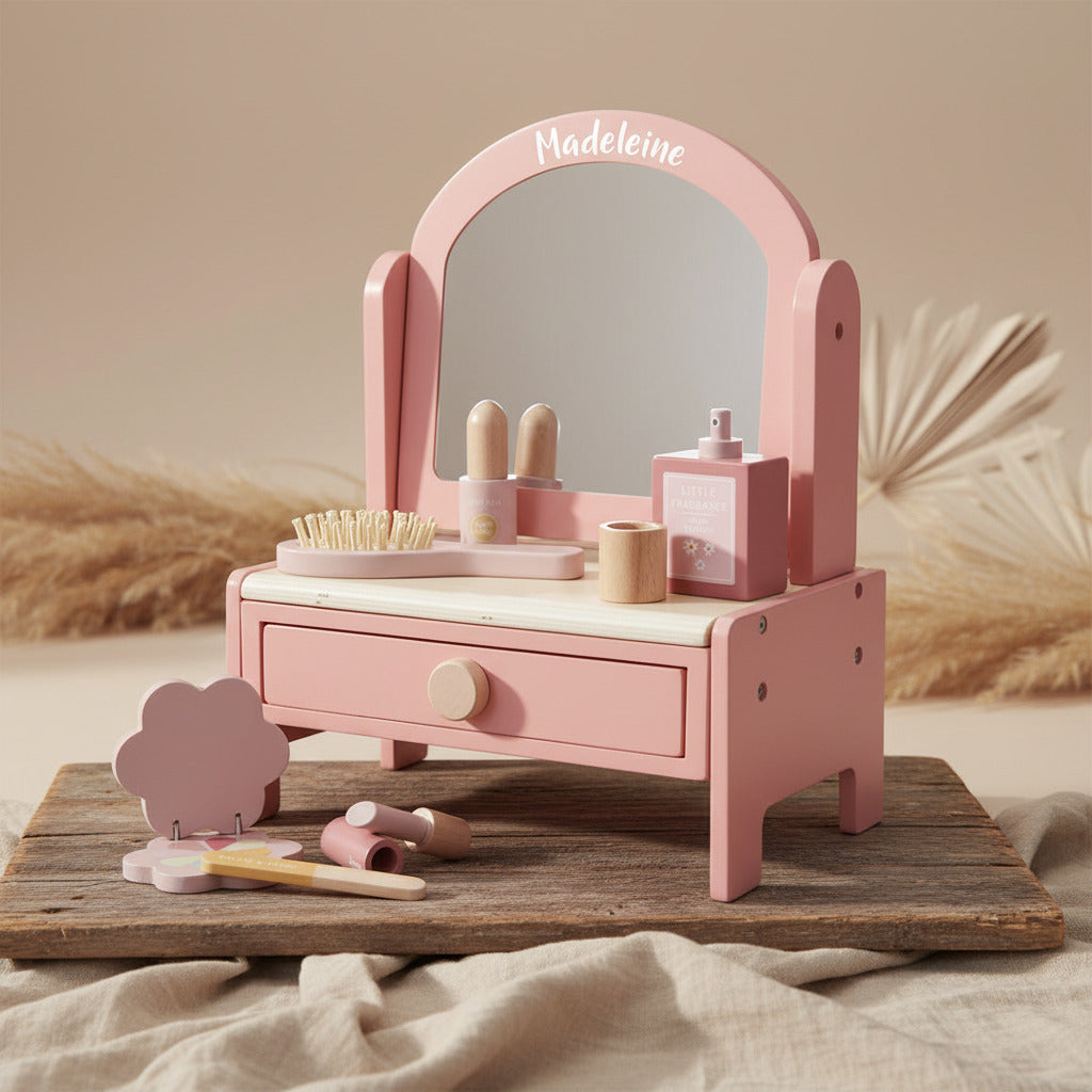 Flowers & Butterflies Dressing Table - Printed | Little Dutch