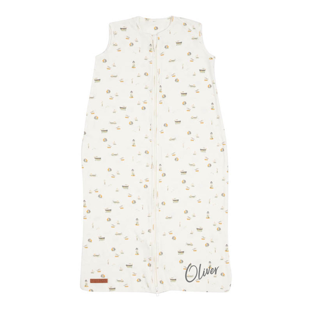 Sailors Bay white summer sleeping bag 90 cm | Little Dutch