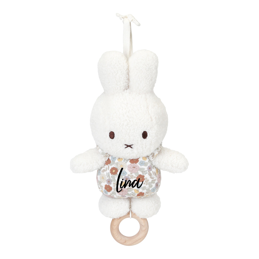 Vintage Little Flowers x Miffy Music Box Rabbit