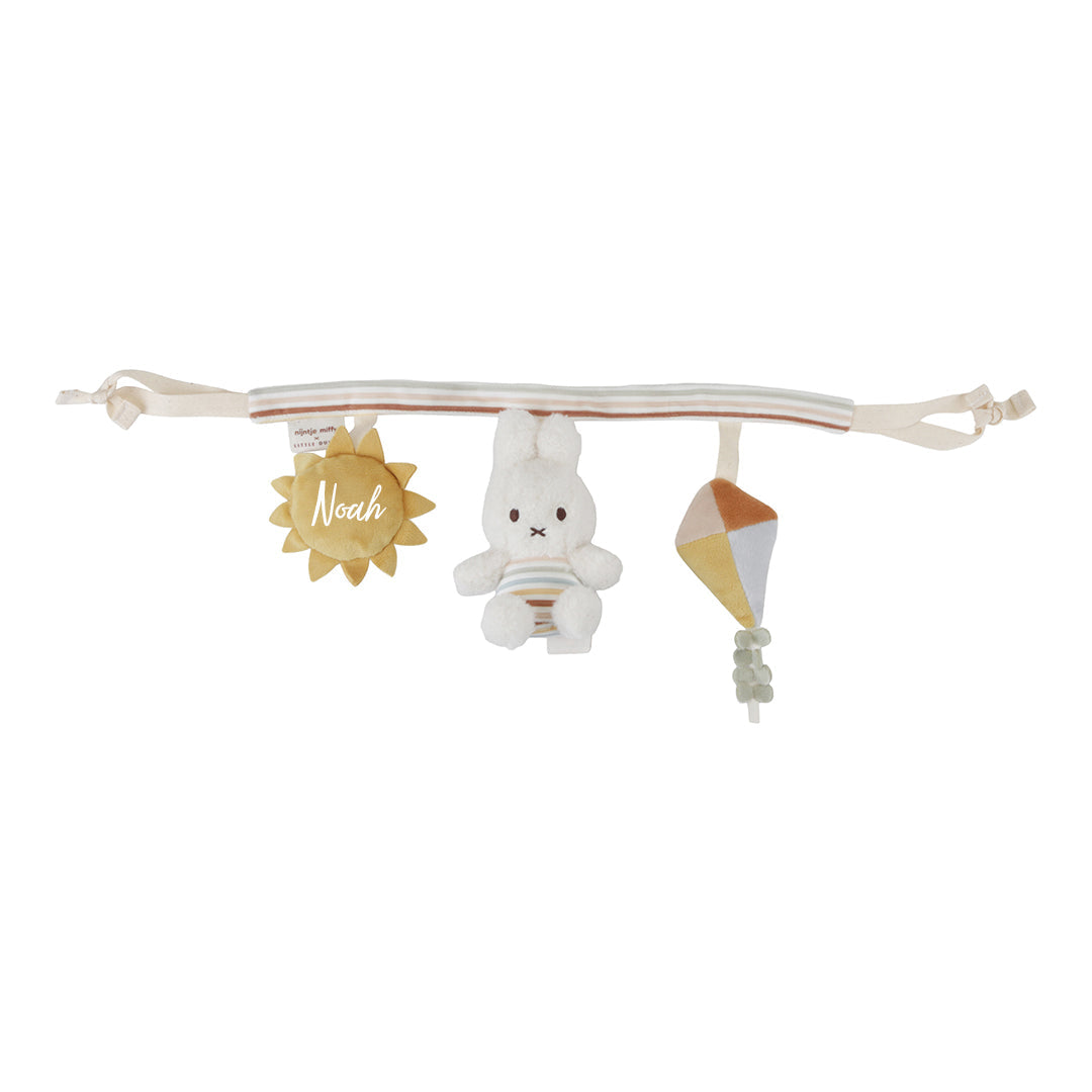 Vintage Sunny Stripes x Miffy Baby Car Seat Toy