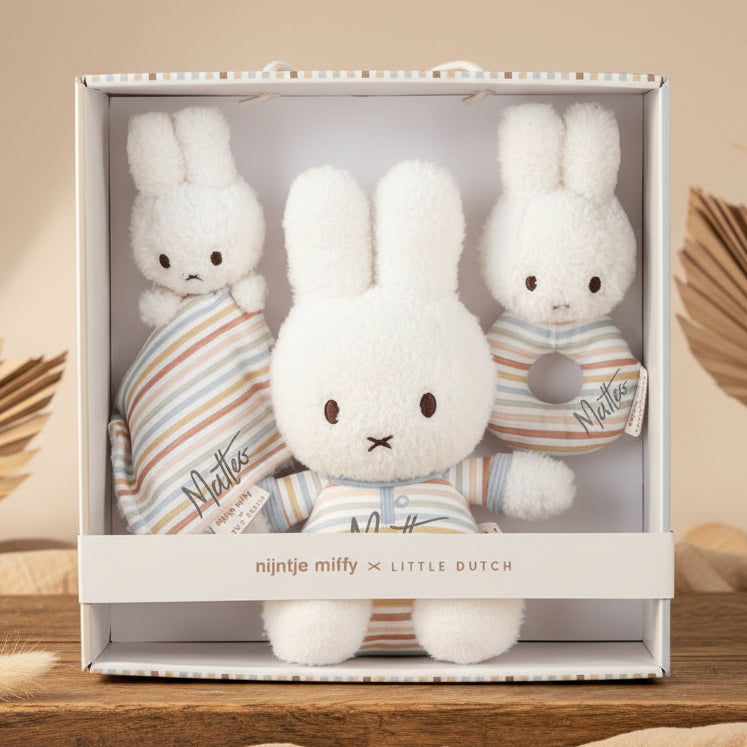 Exklusiv Geschenkset Vintage Sunny Stripes x Miffy