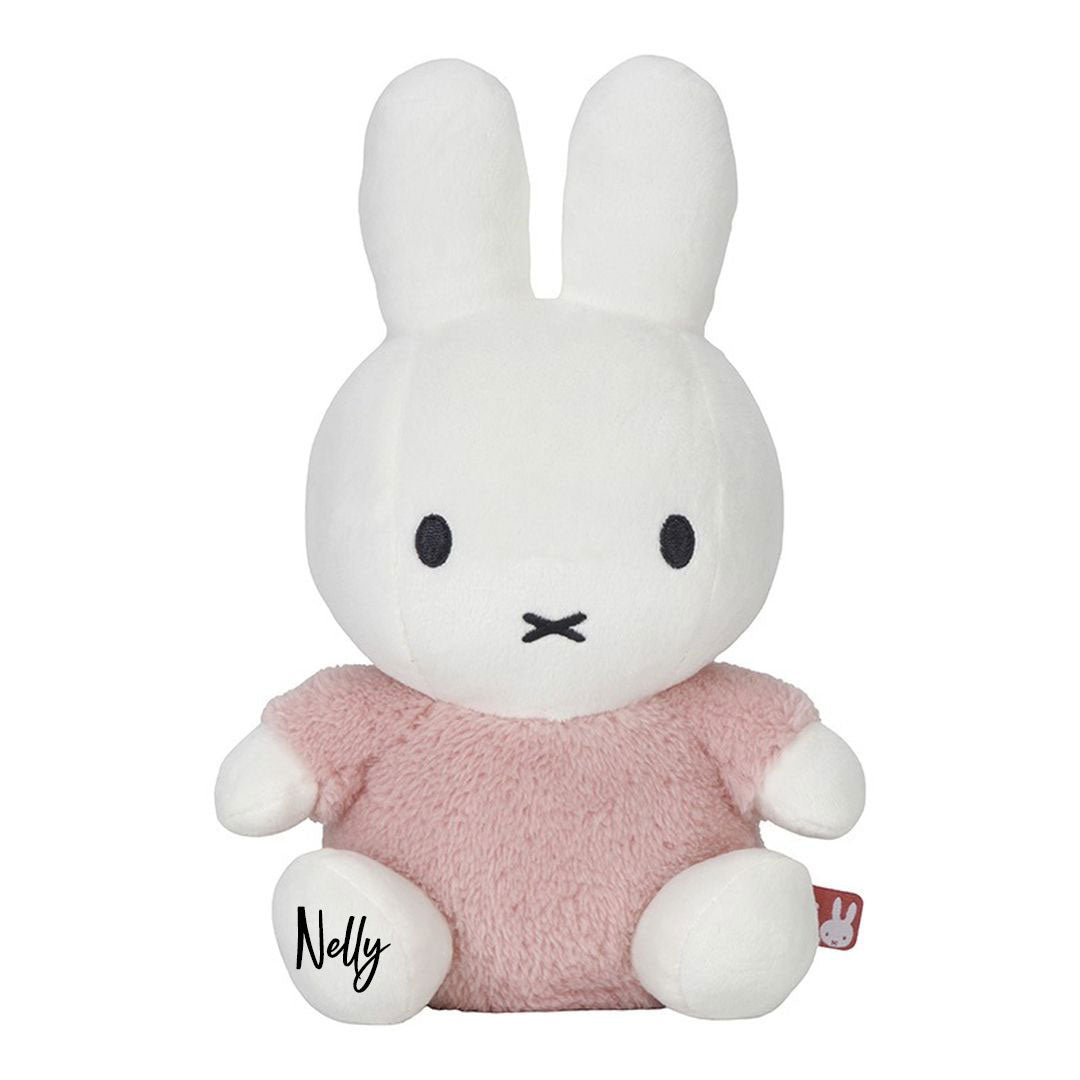 Kuscheltier Hase Fluffy 25 cm, pink | Miffy x Tiamo