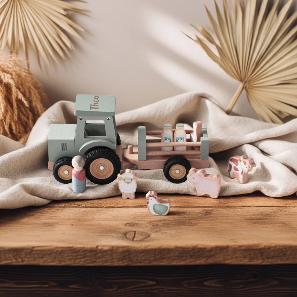 Traktor mit Anhänger Little Farm
