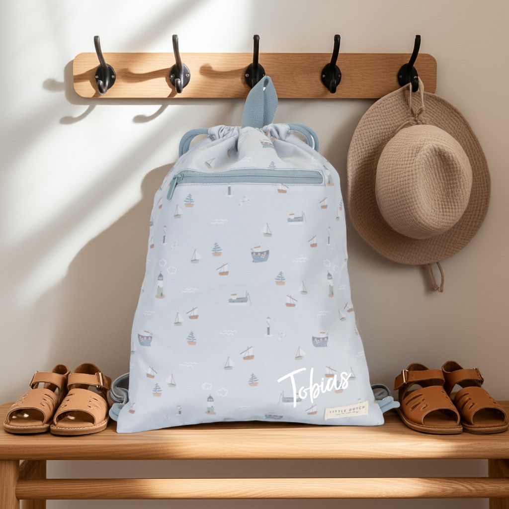 Sportbeutel Sailors Bay – Turnbeutel für Kindergarten und Freizeit