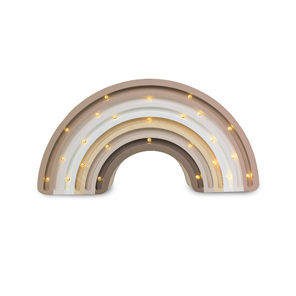 Rainbow lamp, cappuccino | Little Lights