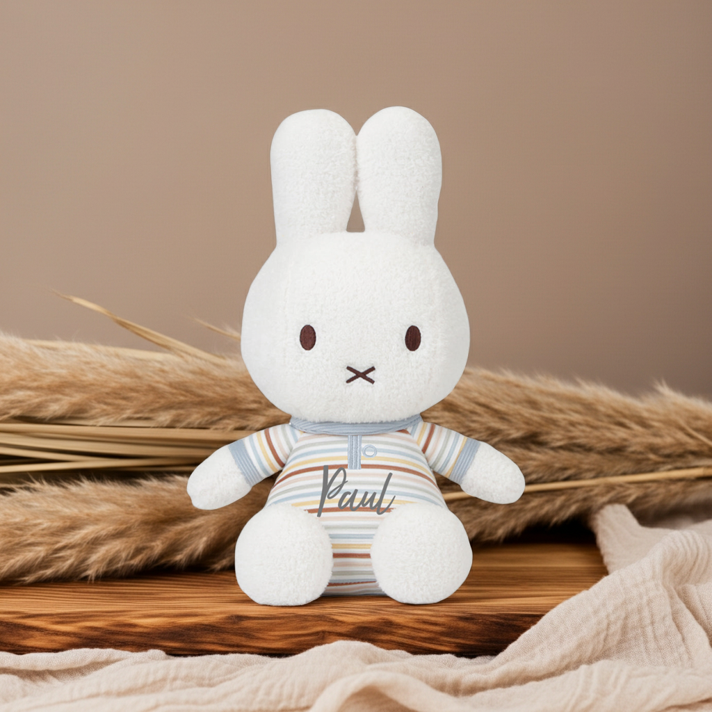 Kuscheltier Hase Vintage Sunny Stripes, 35 cm x Miffy