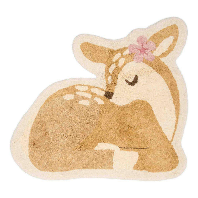Carpet deer 103 x 110 cm - Fairy Garden | Little Dutch