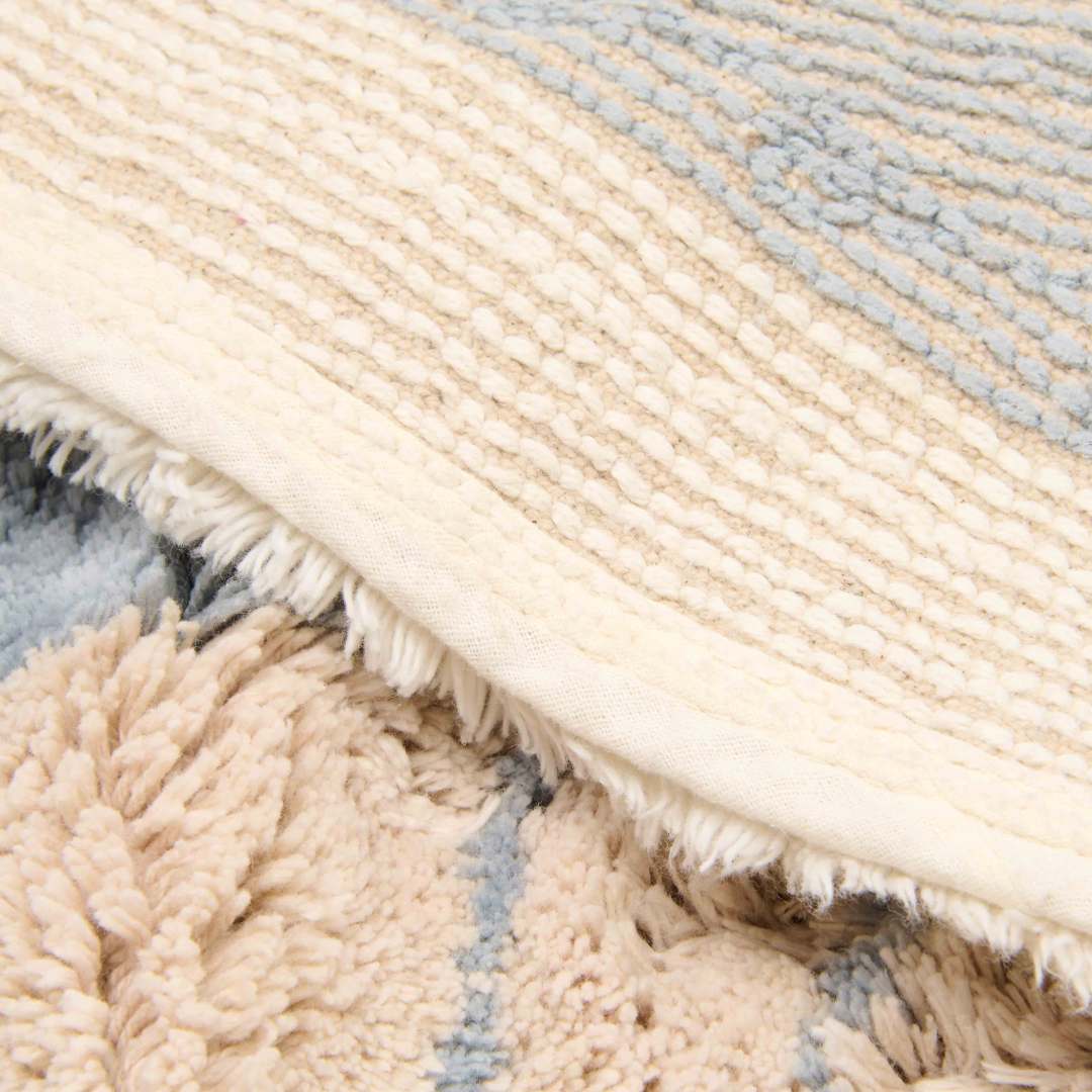 Children's rug mushroom 102 x 118 cm | Little Dutch