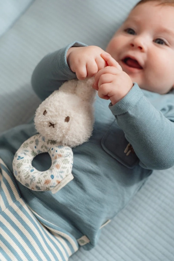 Rattle rabbit Lucky Leaves x Miffy