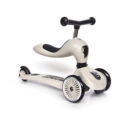 Trottinette Highwaykick 1, gris cendré | Roulez en trottinette