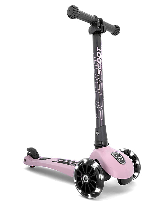 Scooter Highwaykick 3 LED, Rose | Scoot and ride