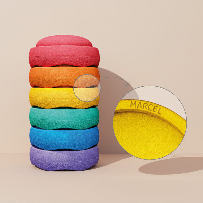 Stapelstein Original 6er Set rainbow classic | Stapelstein