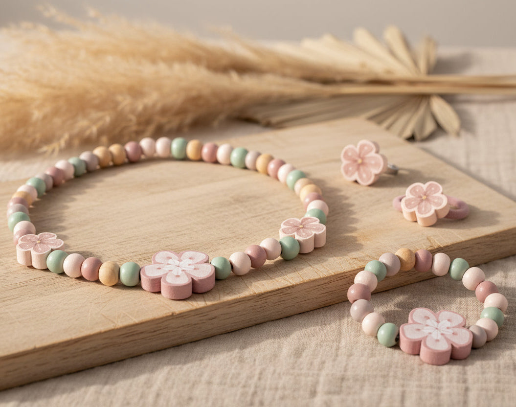 Jewelry set flower | Little Dutch