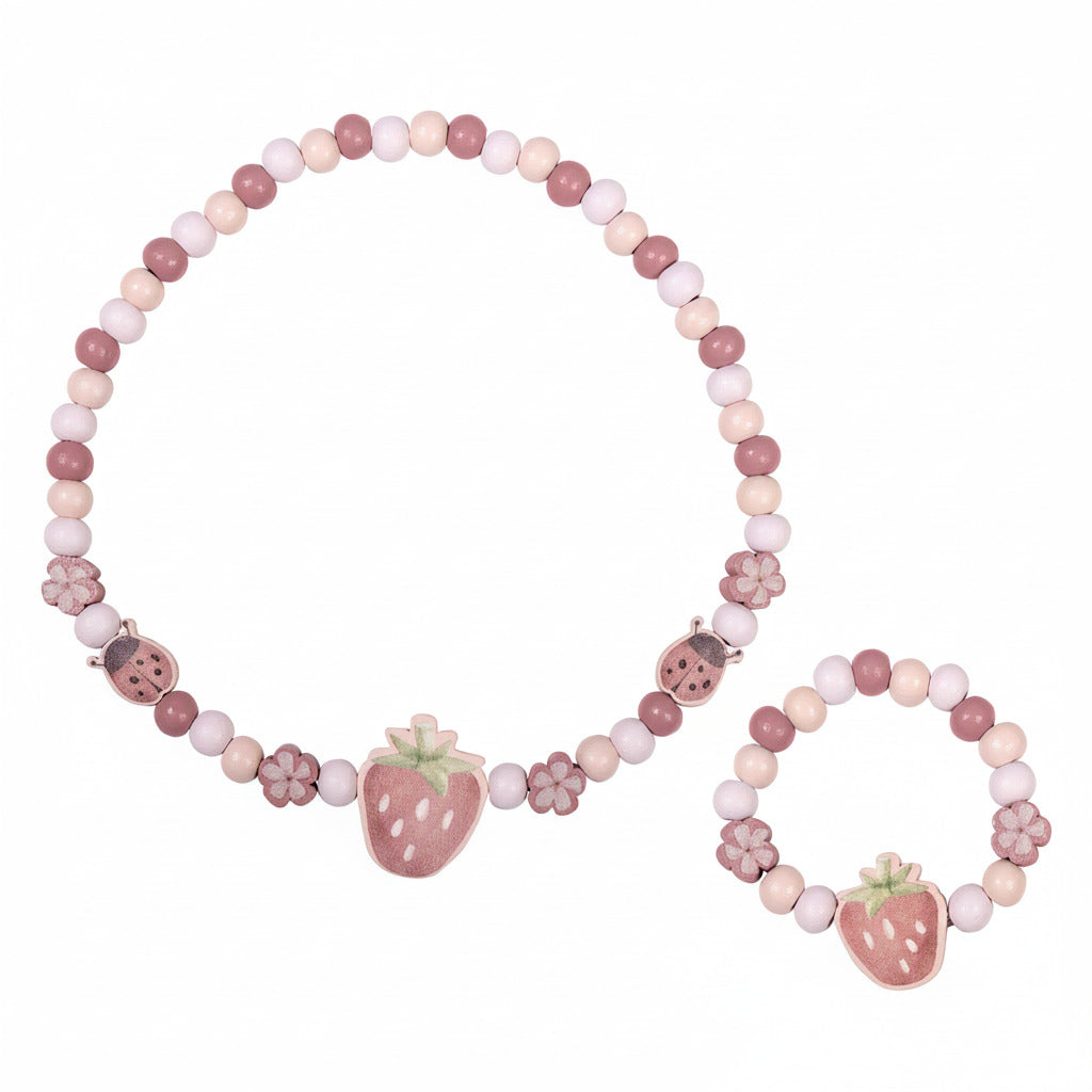 Strawberry Jewelry Set for Kids