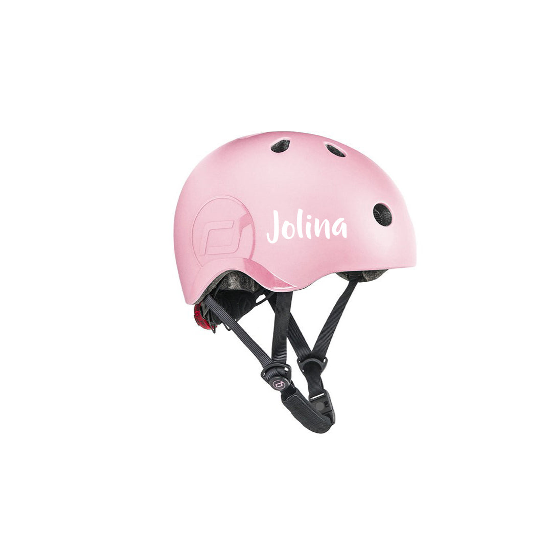 Bicycle helmet size SM, pink | Scoot and Ride