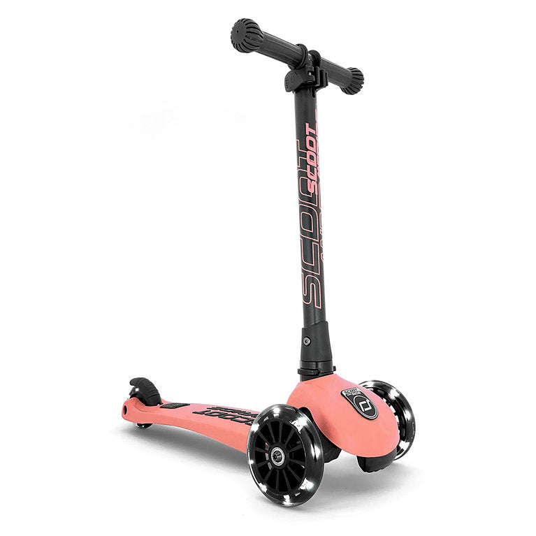 Trottinette Highwaykick 3, LED Pêche | Scoot & Ride