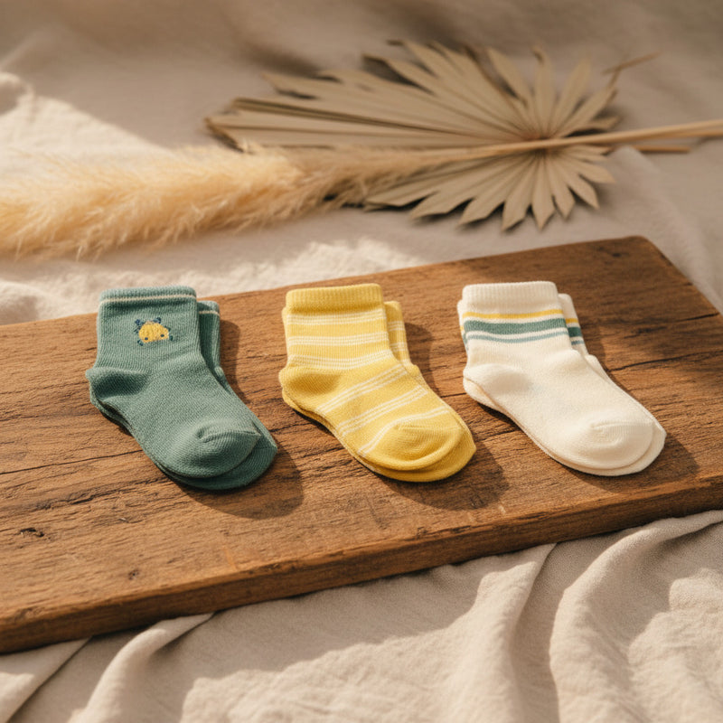 Socks set with three multi - 23/26 = 3-4 years | Little Dutch