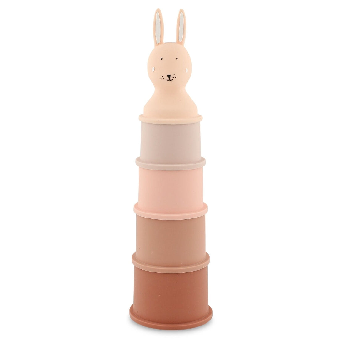 Stacking cup set, 5 pieces - Mrs. Rabbit | Trixie