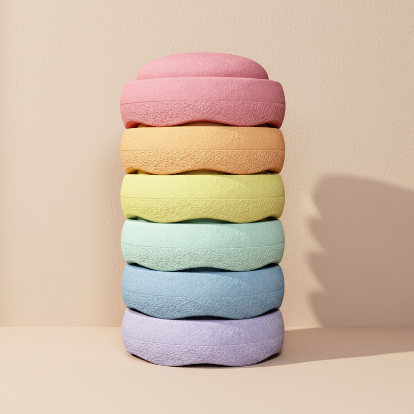 Stapelstein® Original Mini rainbow pastel | Stapelstein