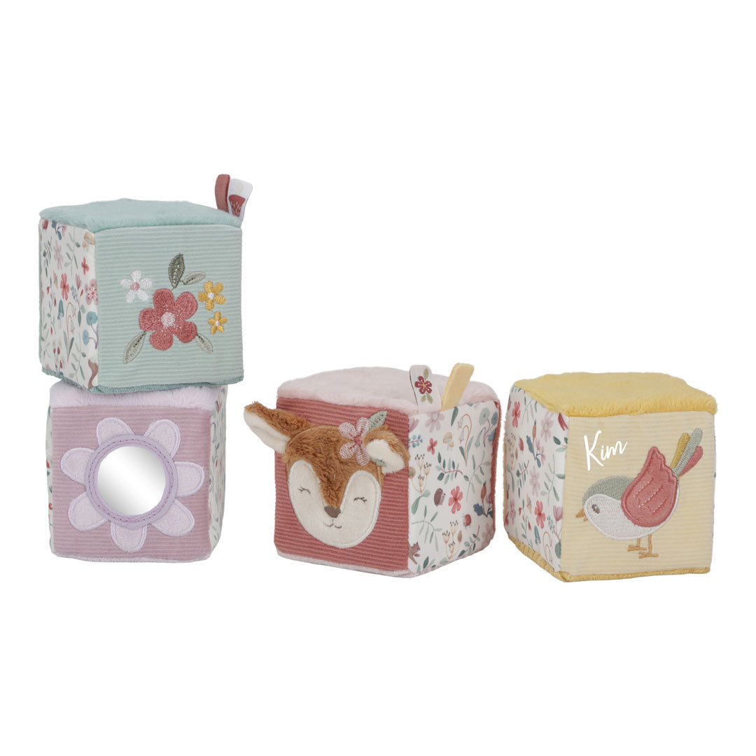 Fabric Cube Set Fairy Garden