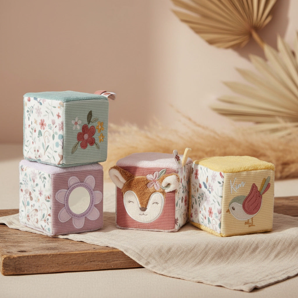 Fabric Cube Set Fairy Garden