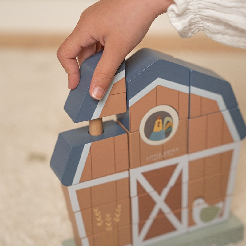 Stacking Toy Little Farm – Motor Skills Toy for Babies