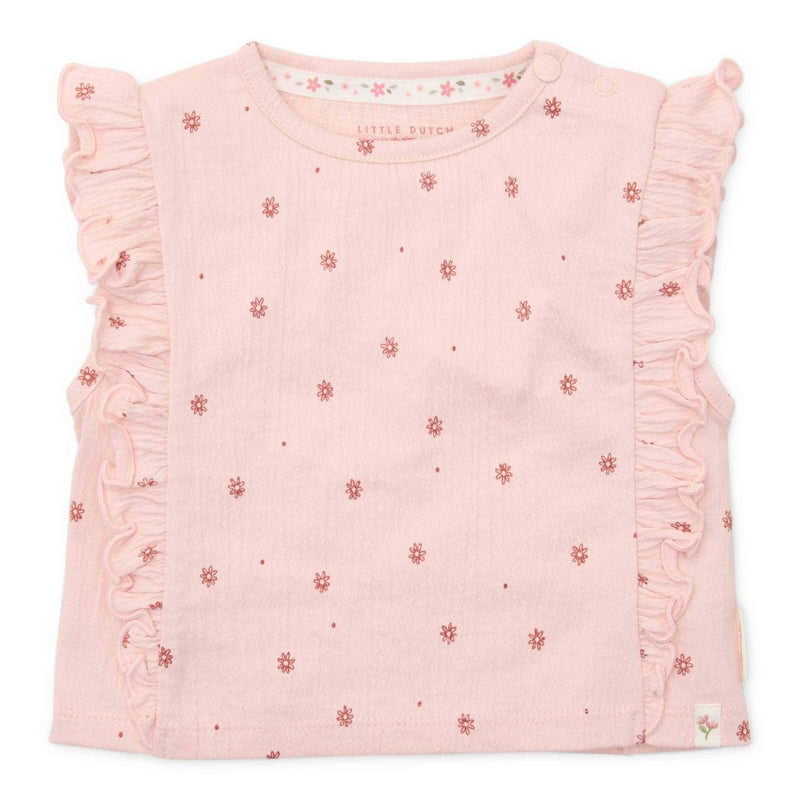 Sleeveless T-Shirt Lotus for babies and children