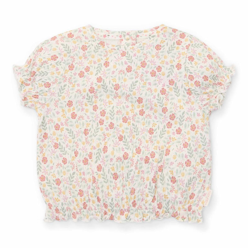 Short-sleeved T-shirt for babies and children