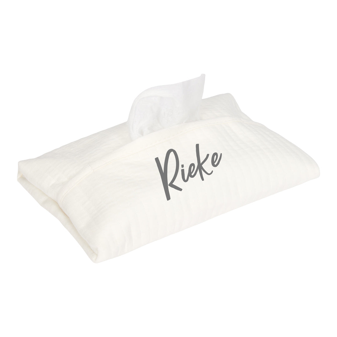 Feuchttücherbezug Pure Soft White | Little Dutch