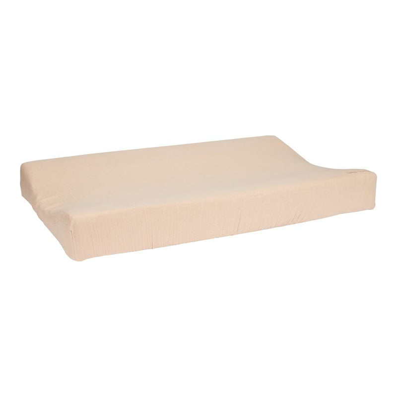 Changing mat cover muslin beige | Little Dutch