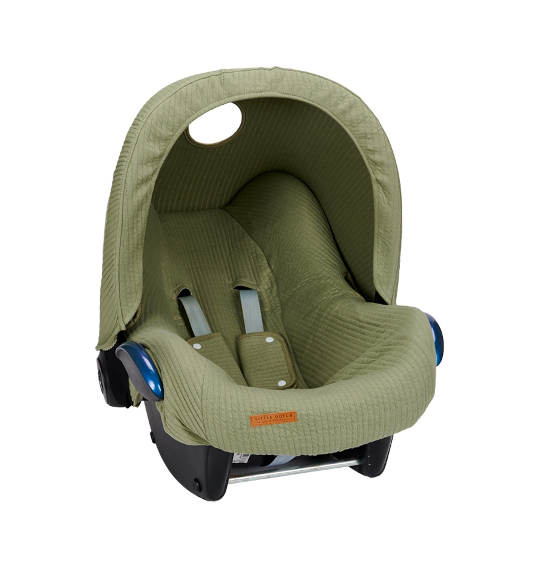 Baby Car Seat Sun Canopy 0+ Pure Olive | Little Dutch