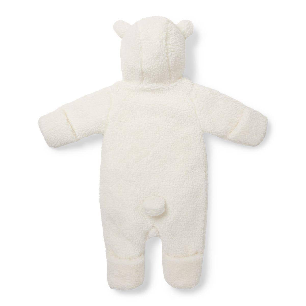 Teddy-Strampler Baby Bunny, Off White | Little Dutch