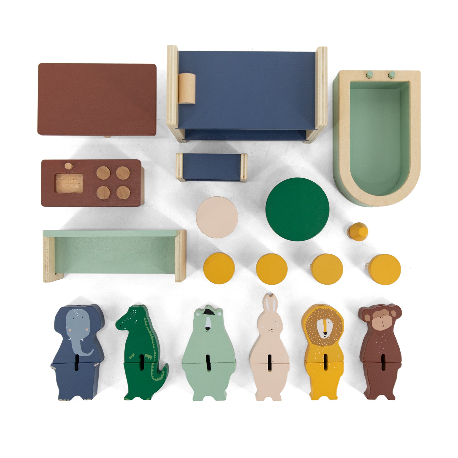 Maisonnette en bois avec accessoires | Trixie