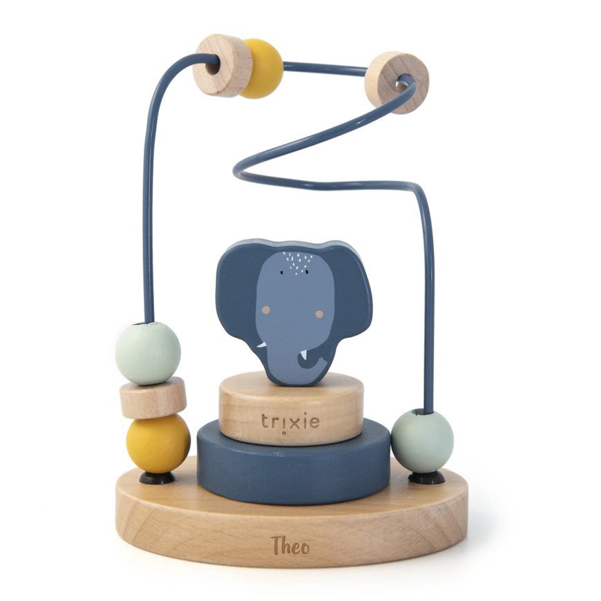Wooden Motor Skills Loop - Elephant Woman | Trixie