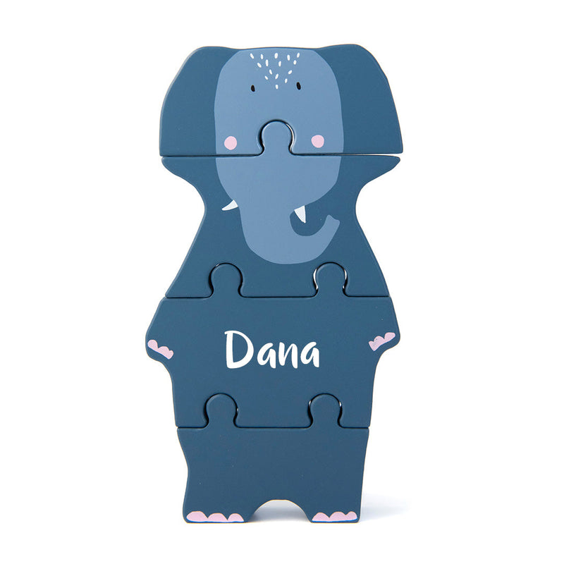 Wooden Puzzle Figure - Elephant Woman | Trixie