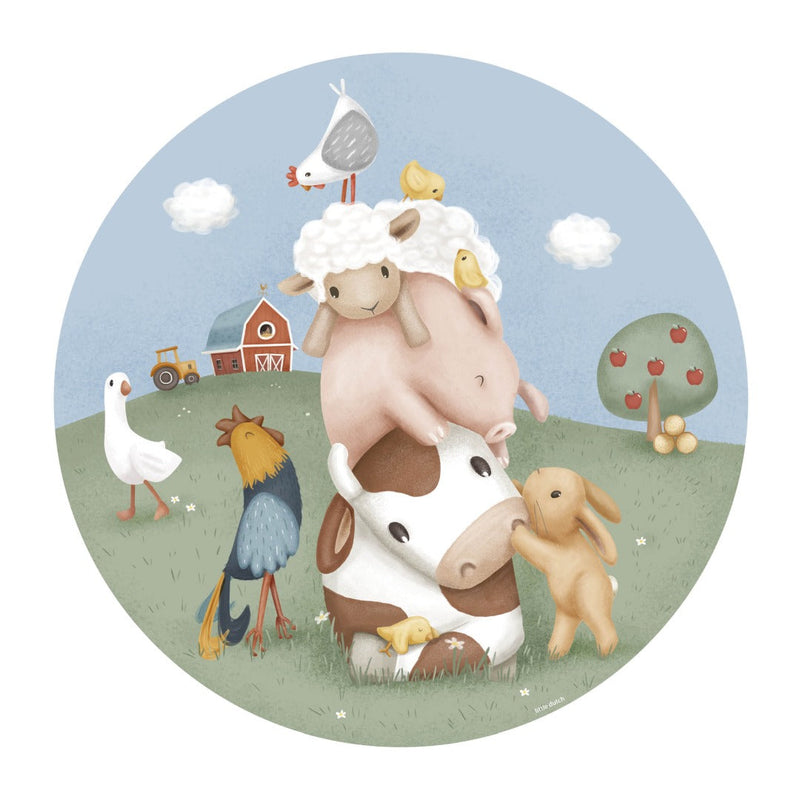 Non-woven wallpaper around Little Farm | Little Dutch