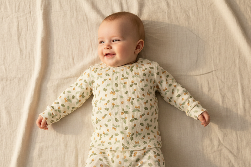 Two-piece pajamas Acorns & Leaves - Nightwear | Little Dutch