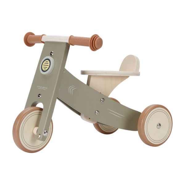Personalisiertes Holz-Dreirad mit Namen – Geschenk für Kleinkinder