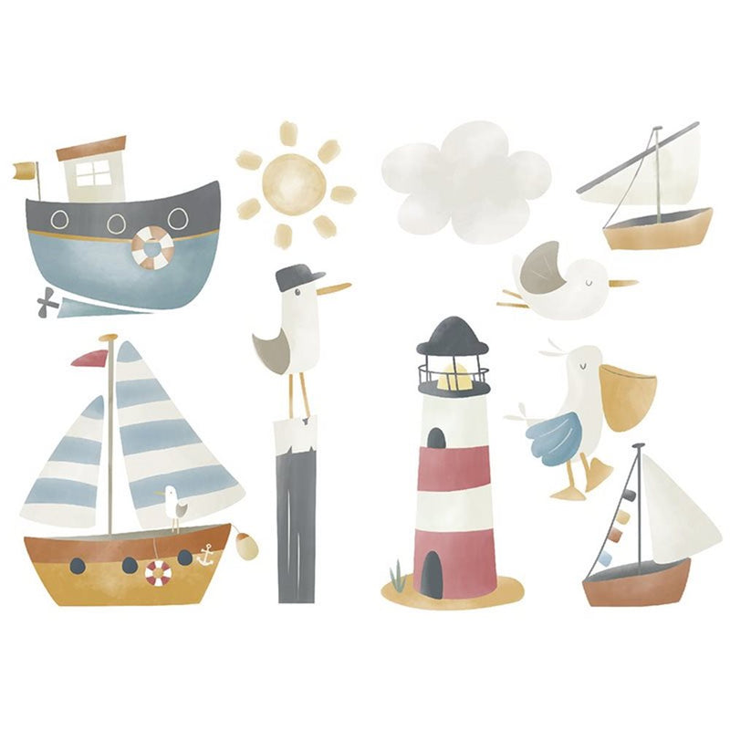 Wall sticker Sailors Bay | Little Dutch