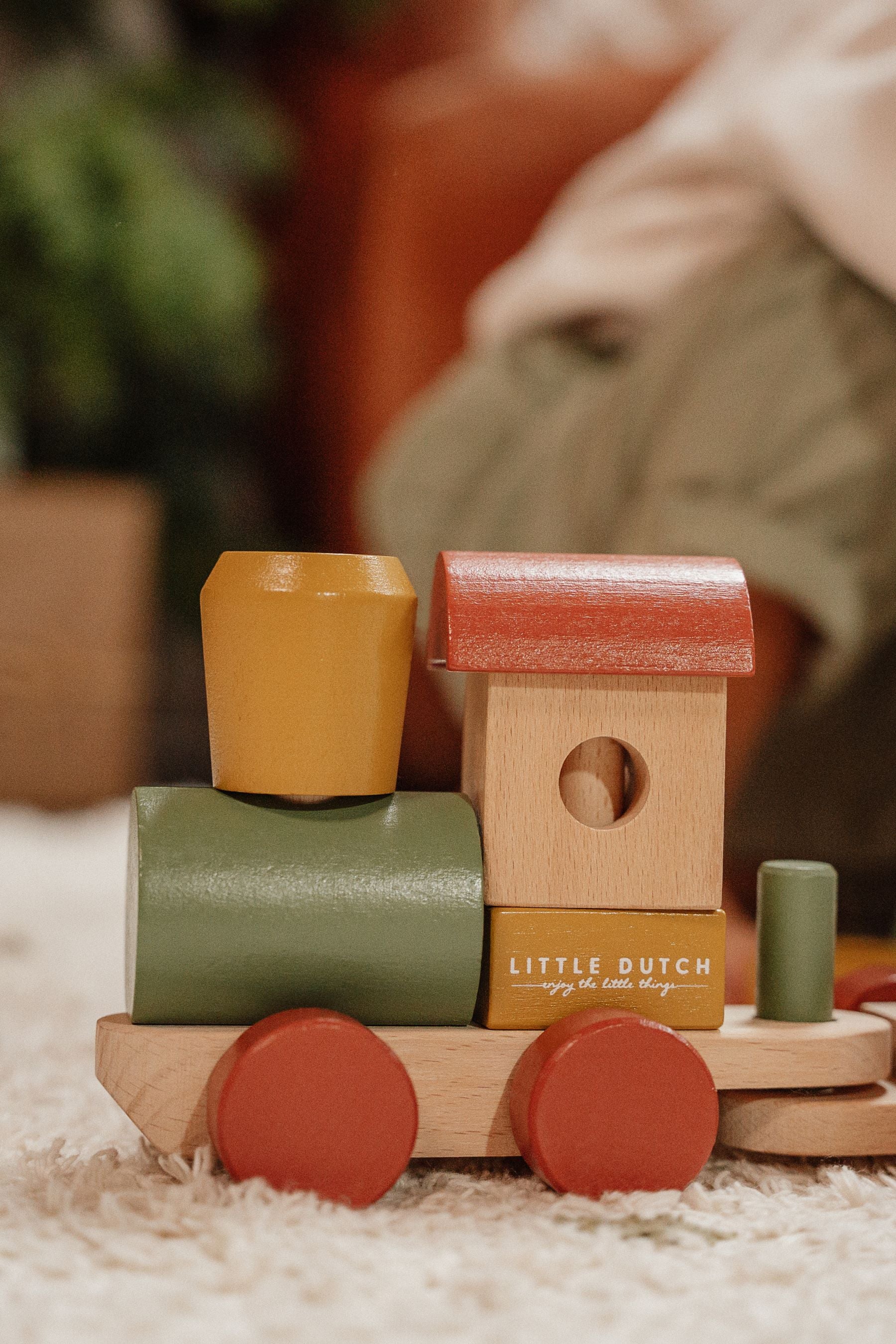 Personalized Wooden Train Christmas – Birth Gift